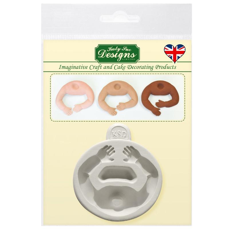 Silikoneform til Arme A fra Katy Sue - Fantastisk Tilbud!