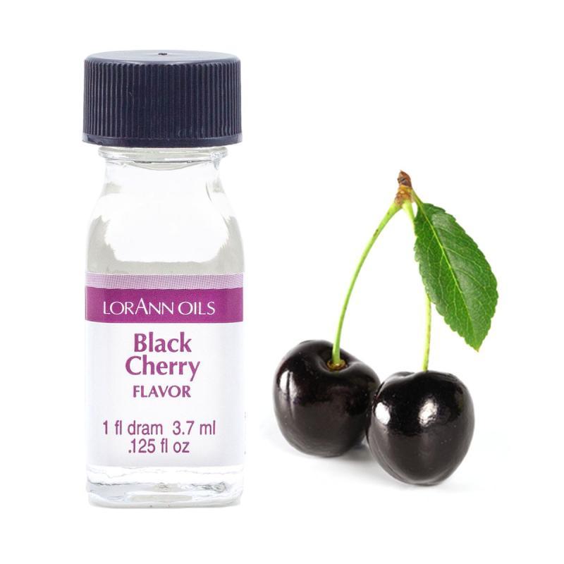 Superkoncentreret Black Cherry Aroma 3,7 ml - Uundgåelig smag!