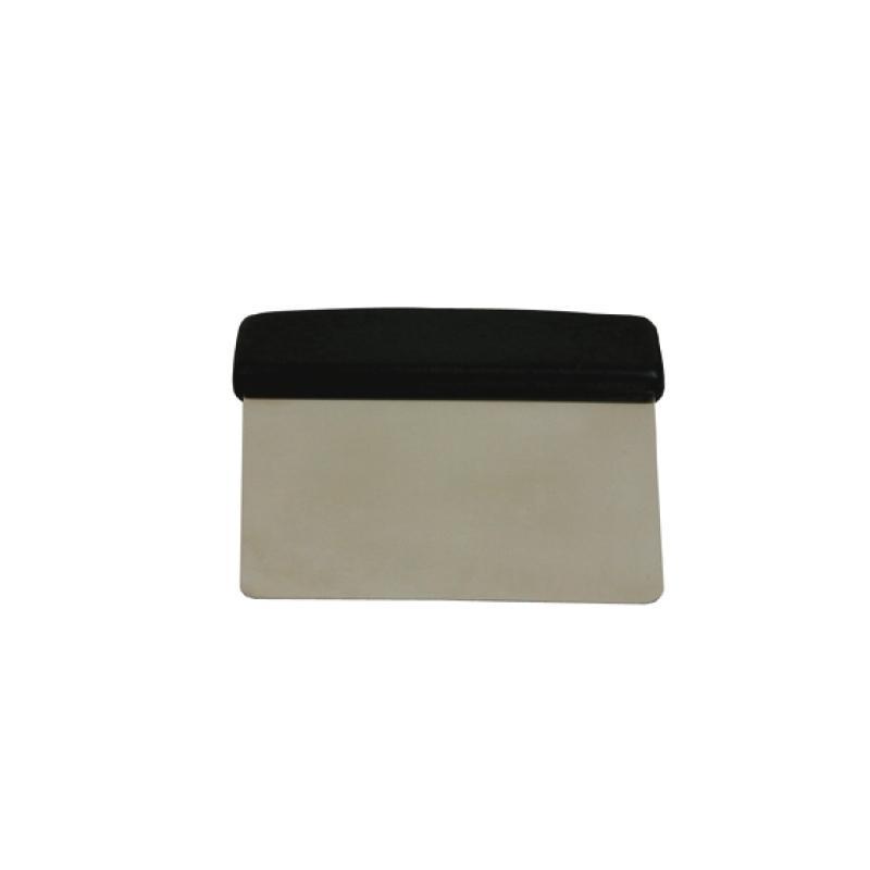 Stål Bordskraber med Plastgreb - 12x12 cm Tilbud!