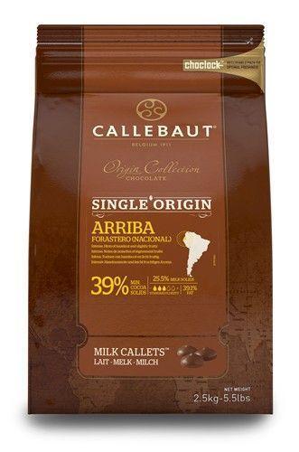 Callebaut Chokolade Callets Arriba 2,5 Kg - Fantastisk tilbud!
