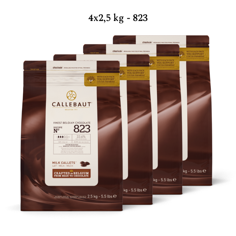 Callebaut Lys Chokolade Callets 5 kg – Fantastisk Tilbud!