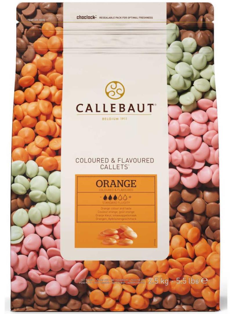 Callebaut Orange Callets 250g – Lækker Chokolade til Bagning