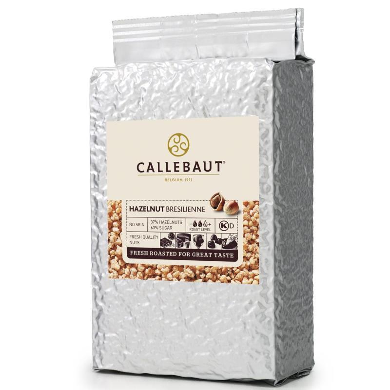 Callebaut Ristede Hakkede Hasselnødder 1 Kg - Black Friday Tilbud!