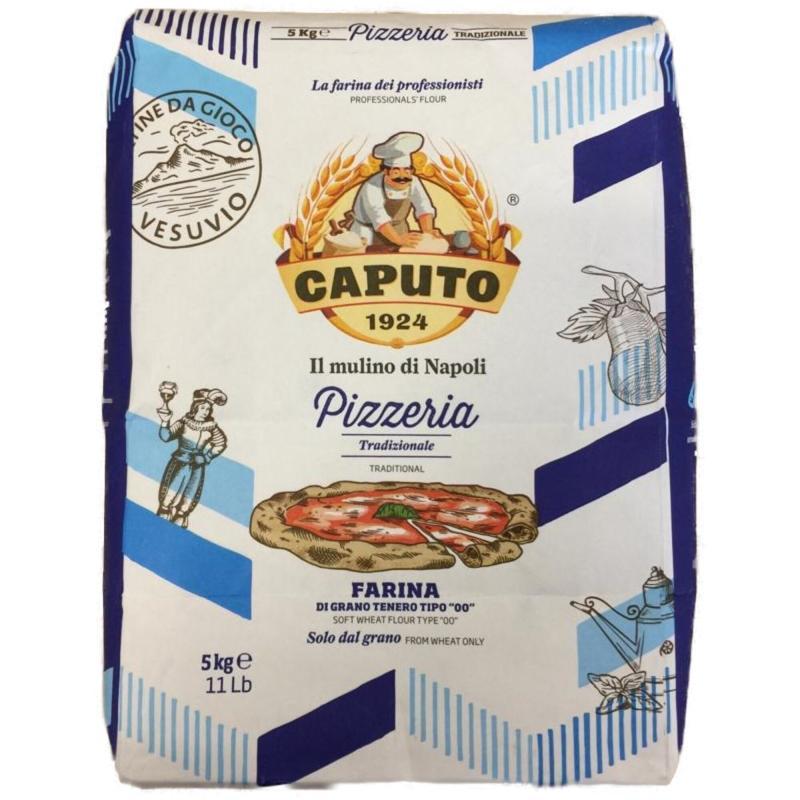 Caputo Blå Pizzamel Tipo 00 - 5 Kg til Perfekte Pizzaer