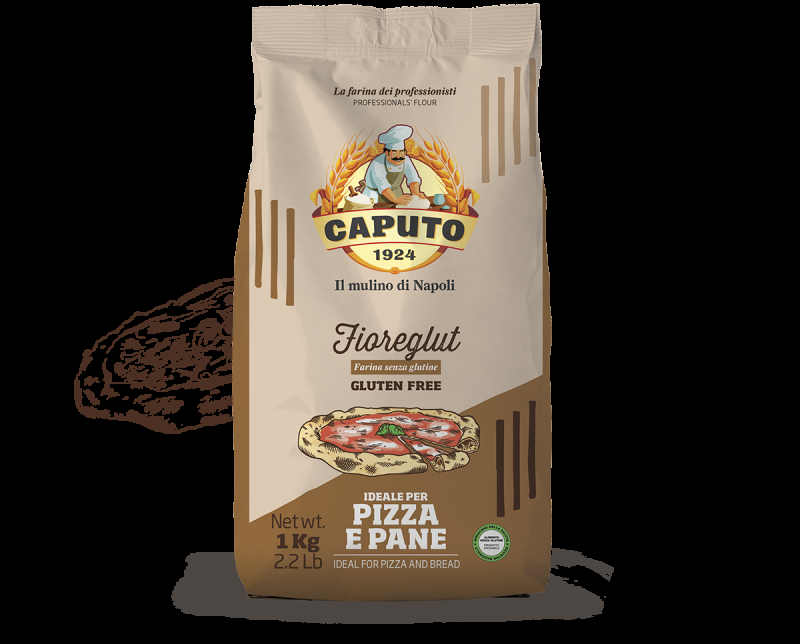 Caputo Fioreglut Glutenfri Pizzamel 1kg - Perfekt til pizza!