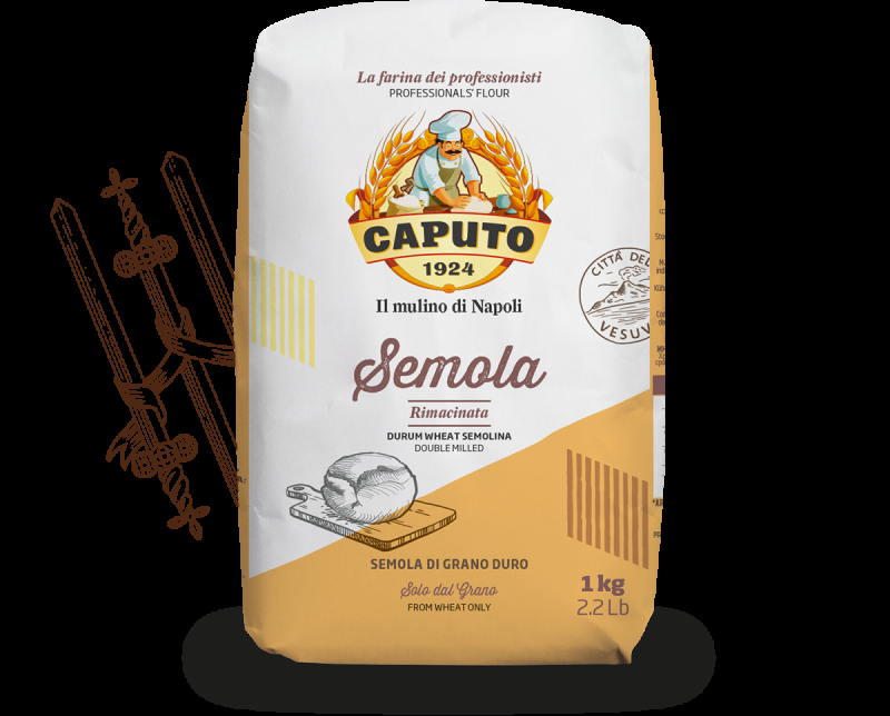 Caputo Semola Durummel 1kg - Kvalitetsmel til bagning