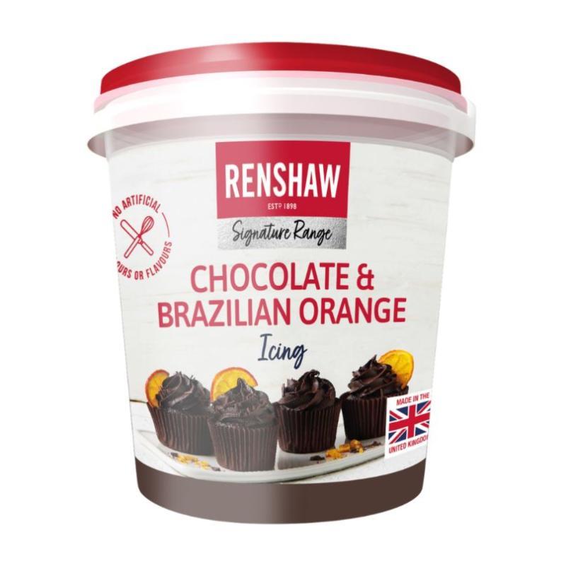 Chokoladeglasur med Brasiliansk Appelsinsmag - 400 g