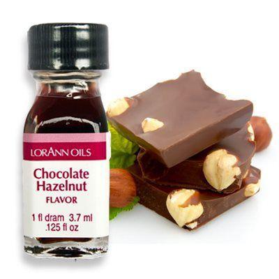 Superkoncentreret Chokolade Haselnød Aroma 3,7 ml - Udsalg!
