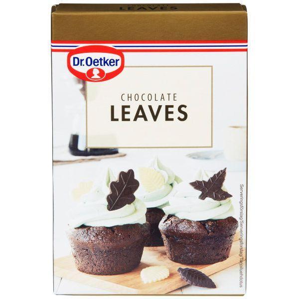 Chocolate Leaves 45 G   Dr  Oetker