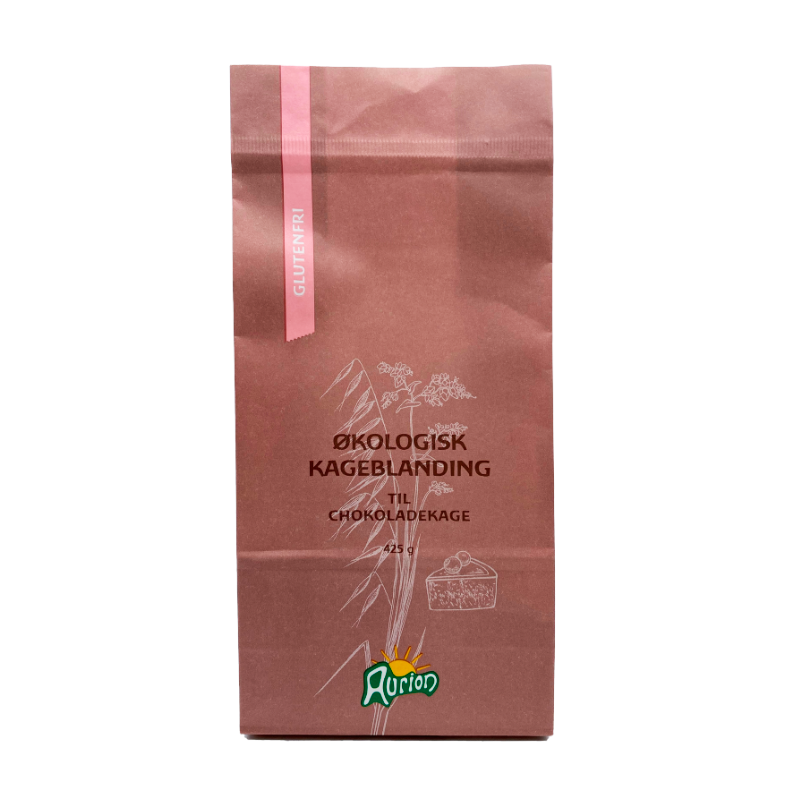 Økologisk Glutenfri Chokoladekageblanding 425 G - Black Friday!