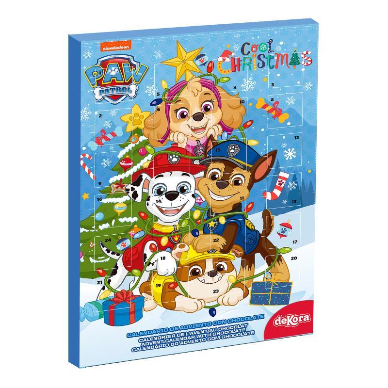 Paw Patrol Chokoladekalender med 24 Låger til Jul