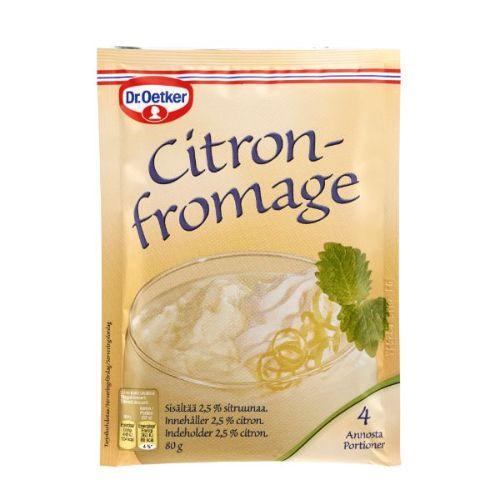 Citronfromage 80 G fra Dr. Oetker - Klar til Brug!