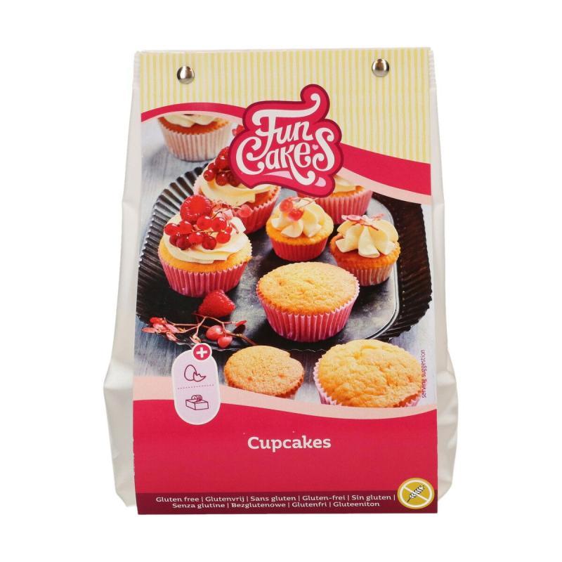 Glutenfri Cupcake Mix 500 G fra FunCakes - Bag lækre cupcakes!