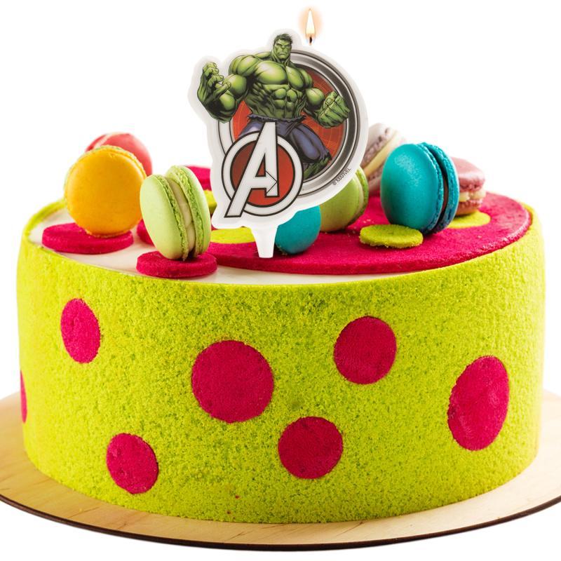 Hulk 2D Kagelys 9 Cm – Perfekt til Festlige Fejringer