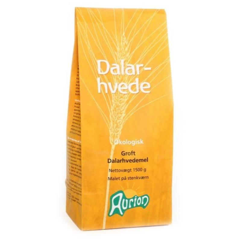 Groft Dalarhvedemel Økologisk 1,5 kg fra Aurion