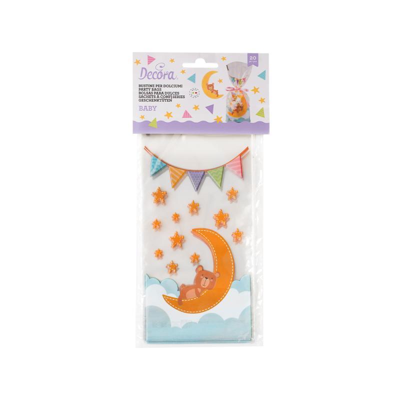 Decora Baby Slikposer 20 Stk - Perfekte til søde sager!