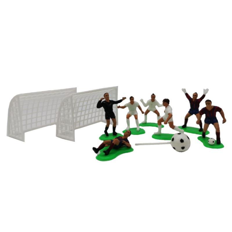 Fodbold Dekorationssæt 10 Dele - Stort udvalg til bagning!