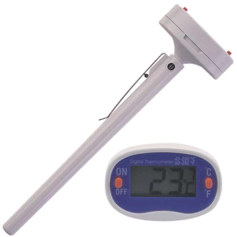 Digitalt termometer til bagning -45/+200 °C på tilbud!