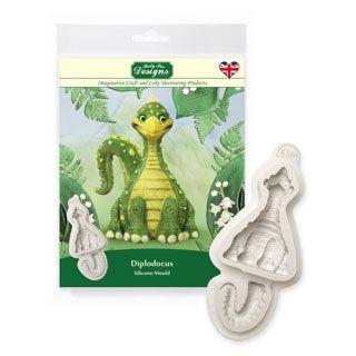 Diplodocus Silikoneform fra Katy Sue – Fantastisk tilbud!