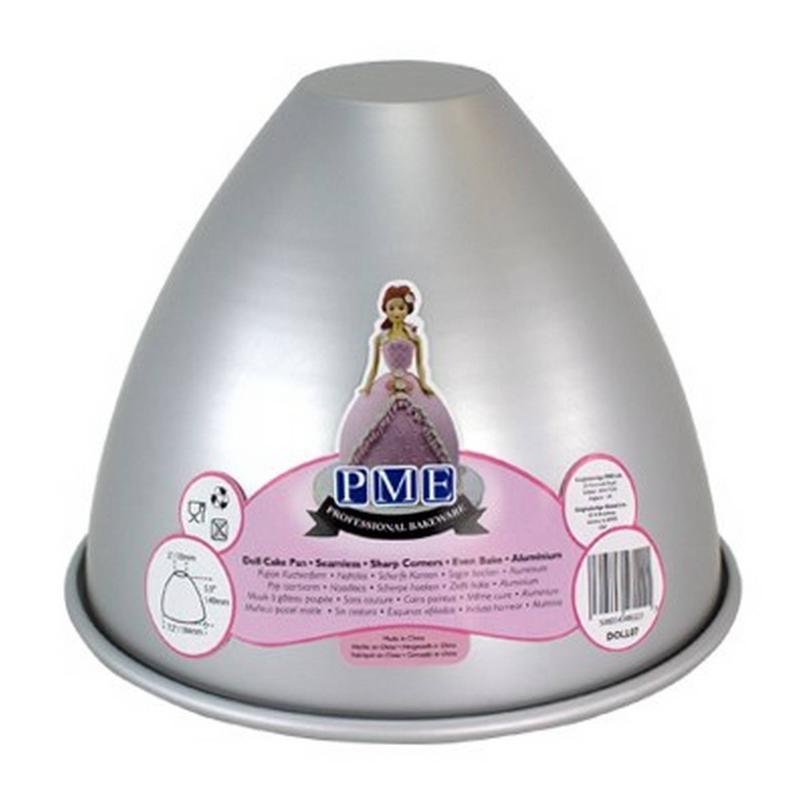 Dukkeform Large - Aluminium Kageform til Bagning