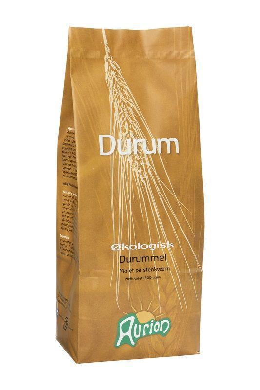 Økologisk Durummel fra Aurion 1,5 kg - Kvalitet til bagning