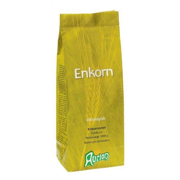 Økologisk Enkornsmel fra Aurion 1 Kg - Bagningstilbud!