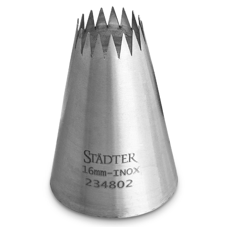 Fin Stjernetyl 16 Mm til Kagedekoration - Fantastisk Tilbud!