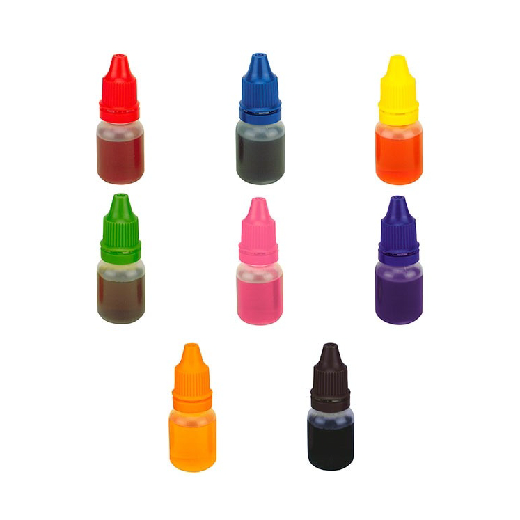 Flydende Farvesæt til Bagning - 8 Farver 10 ml