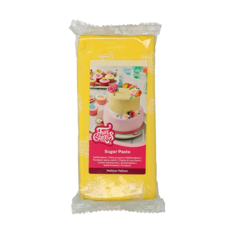 Fondant Mellow Yellow 1 Kg - Fantastisk til kager!
