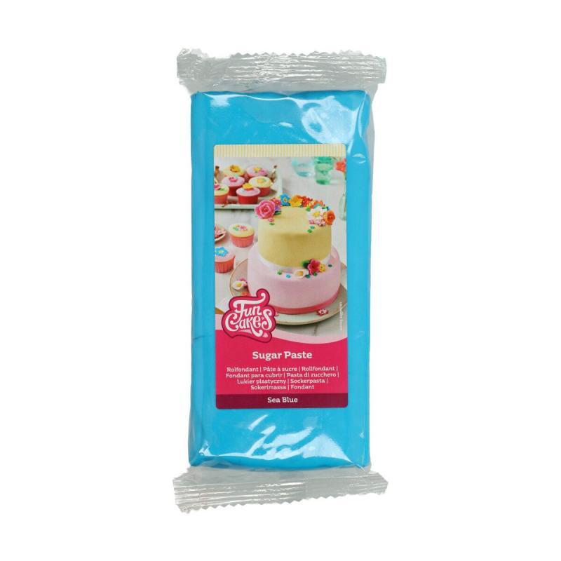 Havblå Fondant 1 Kg – Perfekt til kager og dekoration!
