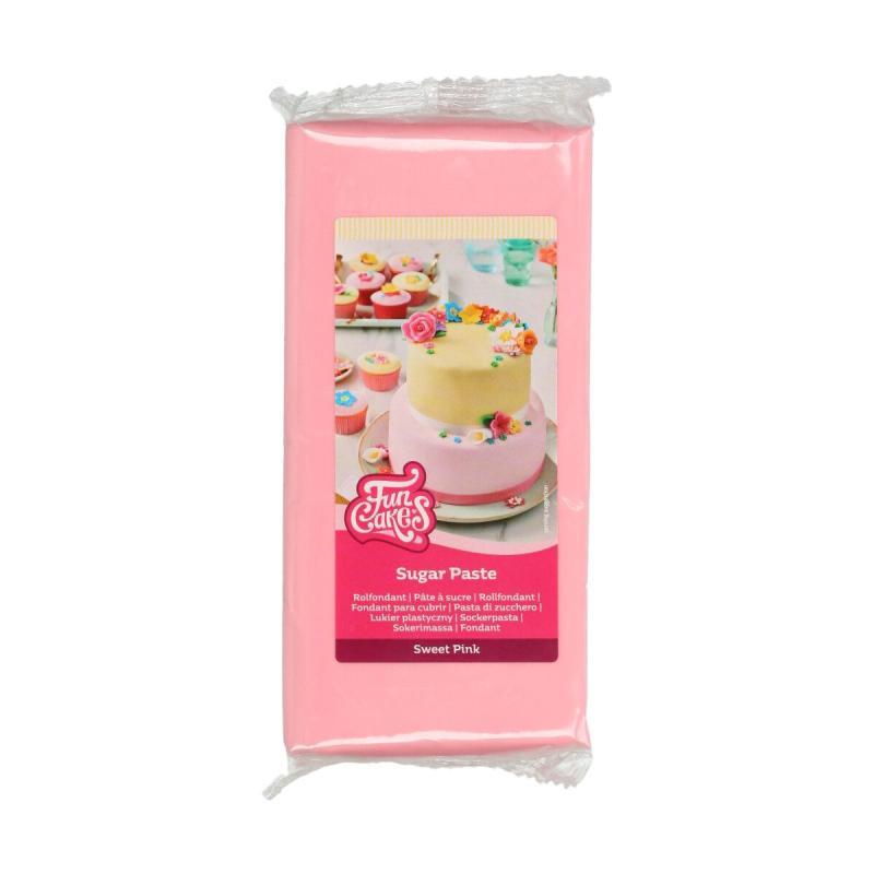 Sødt Pink Fondant 1 Kg - Perfekt til Kager og Slik!