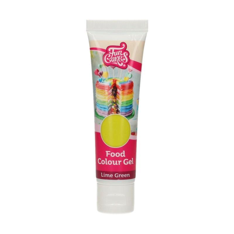 Madfarve Gel Lime Grøn 30 G - Perfekt til bagning!