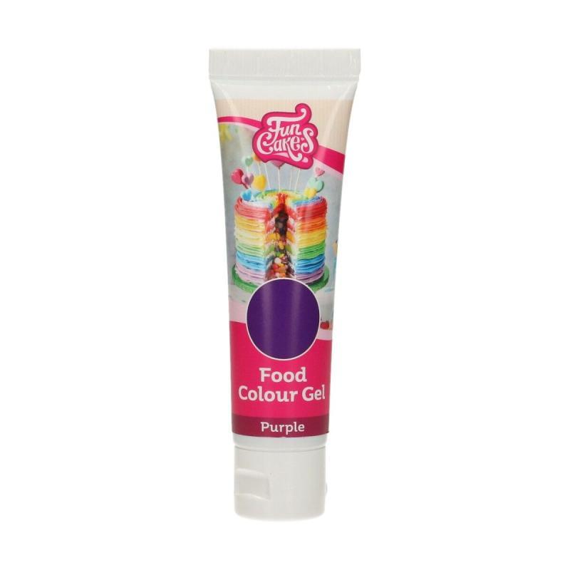 Madfarve Gel Lilla 30 G - Perfekt til Dine Kager!
