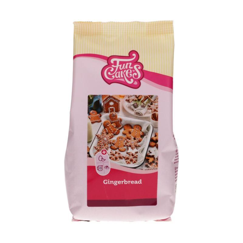 Ingefærkage Mix 500 G fra FunCakes - Perfekt til bagning!