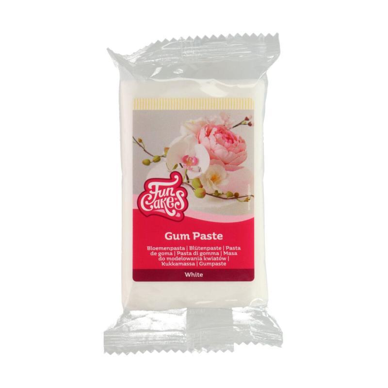 Hvid Gum Paste 250 G – Ideel til Blomstermodellering