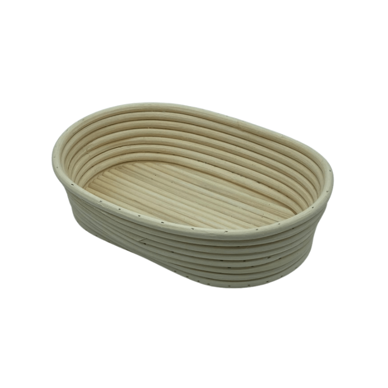 Oval Hævekurv - Lav Højde 23,5x16 cm til Bagning