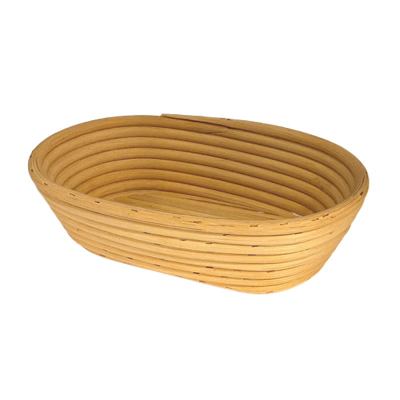 Hævekurv Oval Mellem 25x17 cm - Perfekt til Bagning!