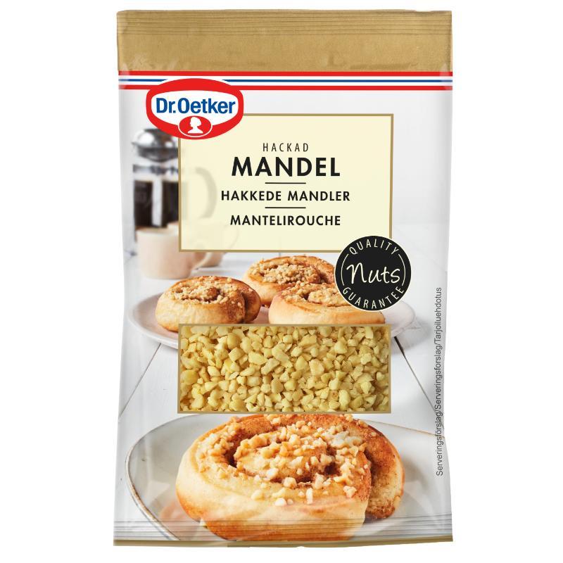 Hakkede Mandler 50 G - Dr. Oetker Tilbageholdt Tilbud!