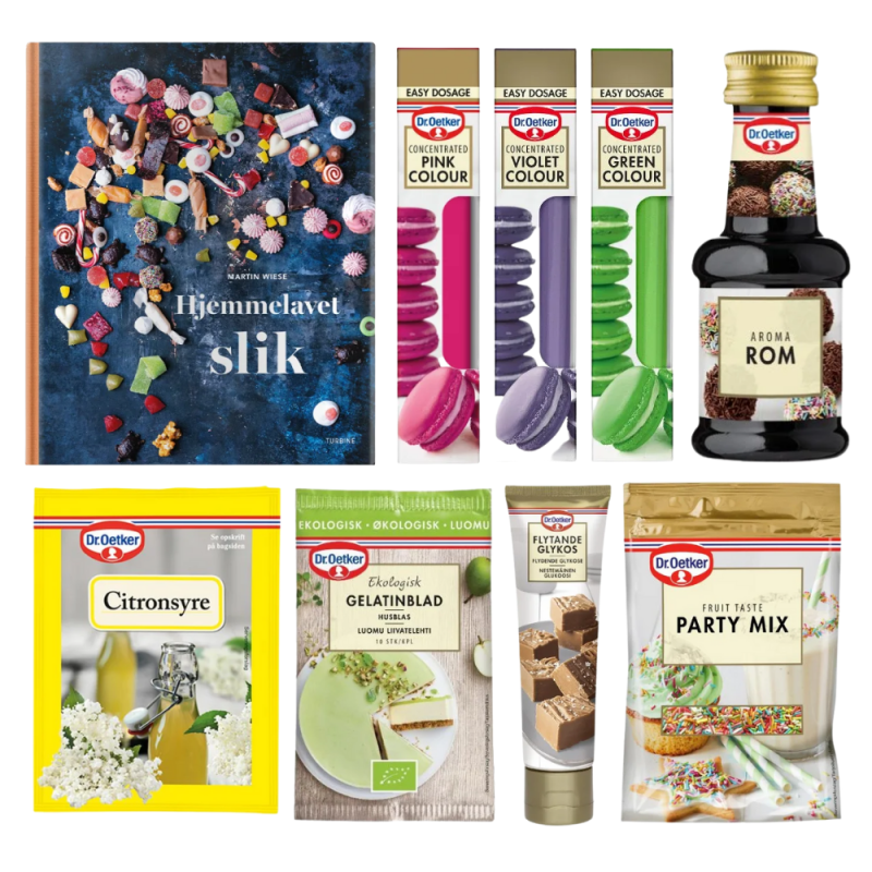 Hjemmelavet Slik Startsæt - Skab lækre godbidder hjemme!