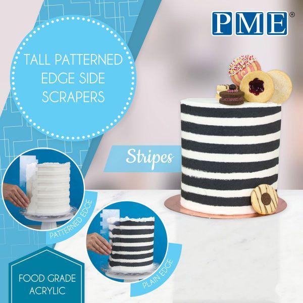 Høj Skraber "Stripes" fra PME - Bageudstyr på tilbud!