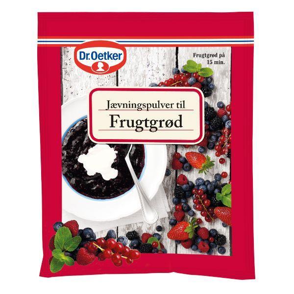 Jævningspulver til Frugtgrød 100 g – Dr. Oetker tilbud!