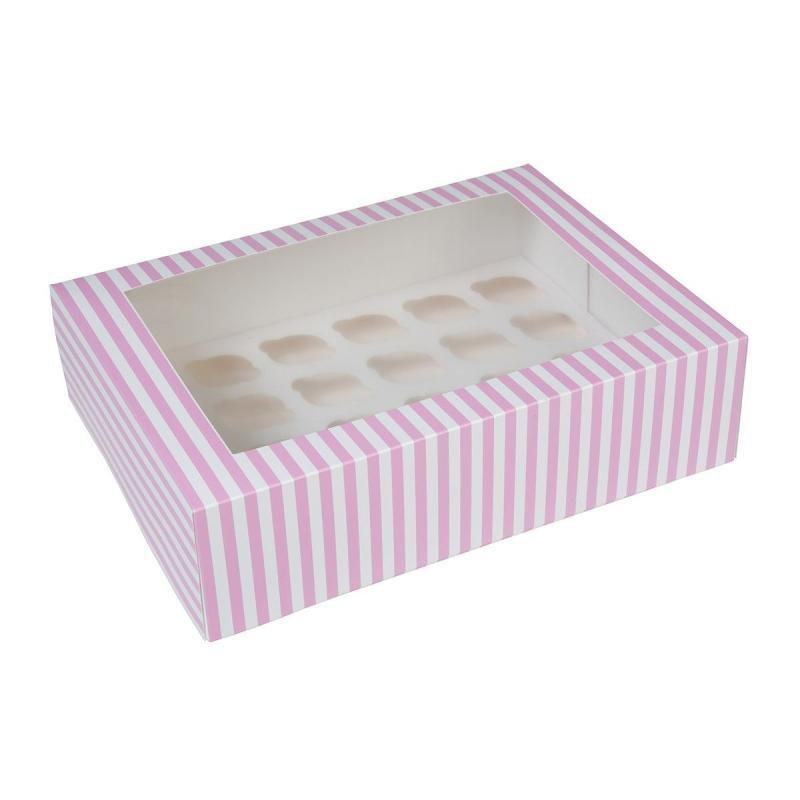 Kageboks til 24 Mini Cupcakes – 2 Stk Tilbud!