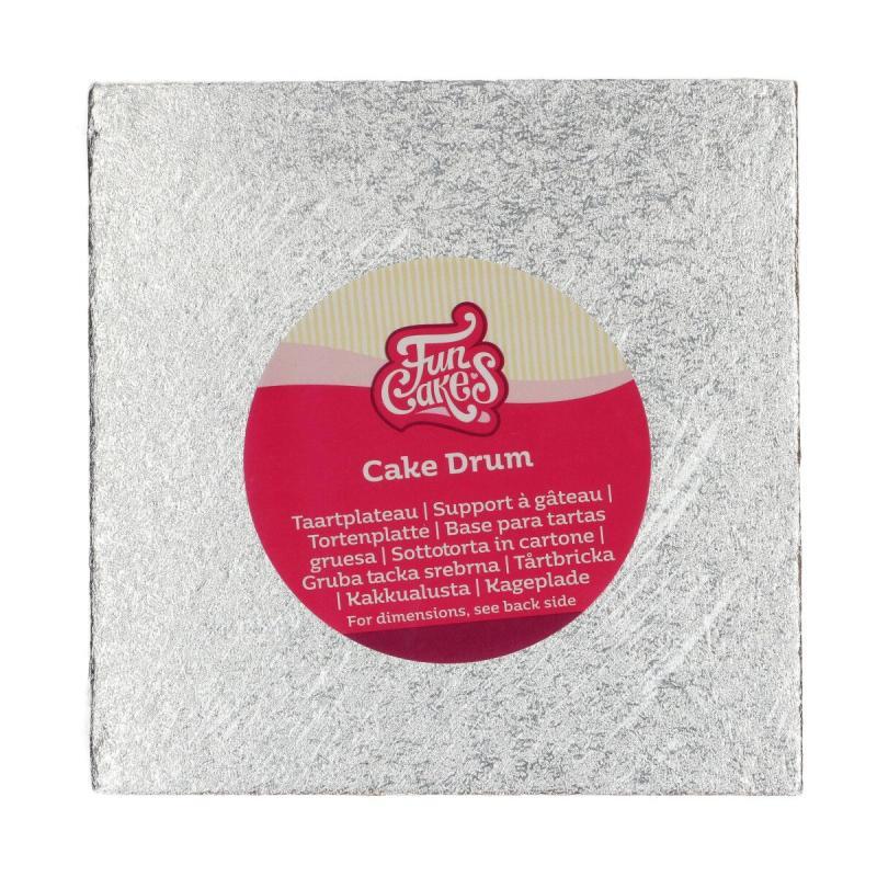 Firkantet Kageplade 17,5 x 17,5 cm - Fantastisk tilbud!