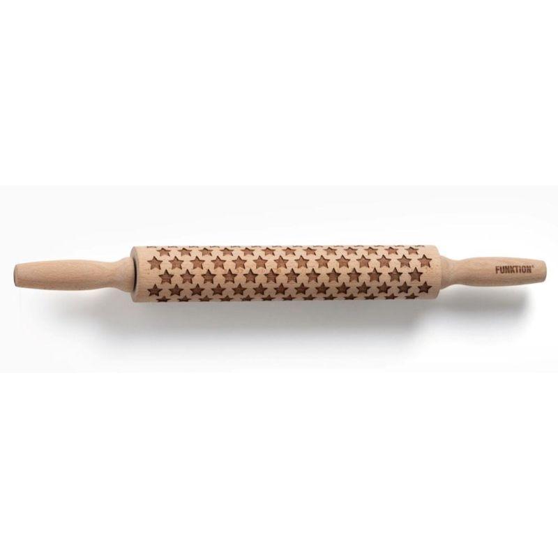 Kagerulle i Bøgetræ med Stjerner – Perfekt til Bagning