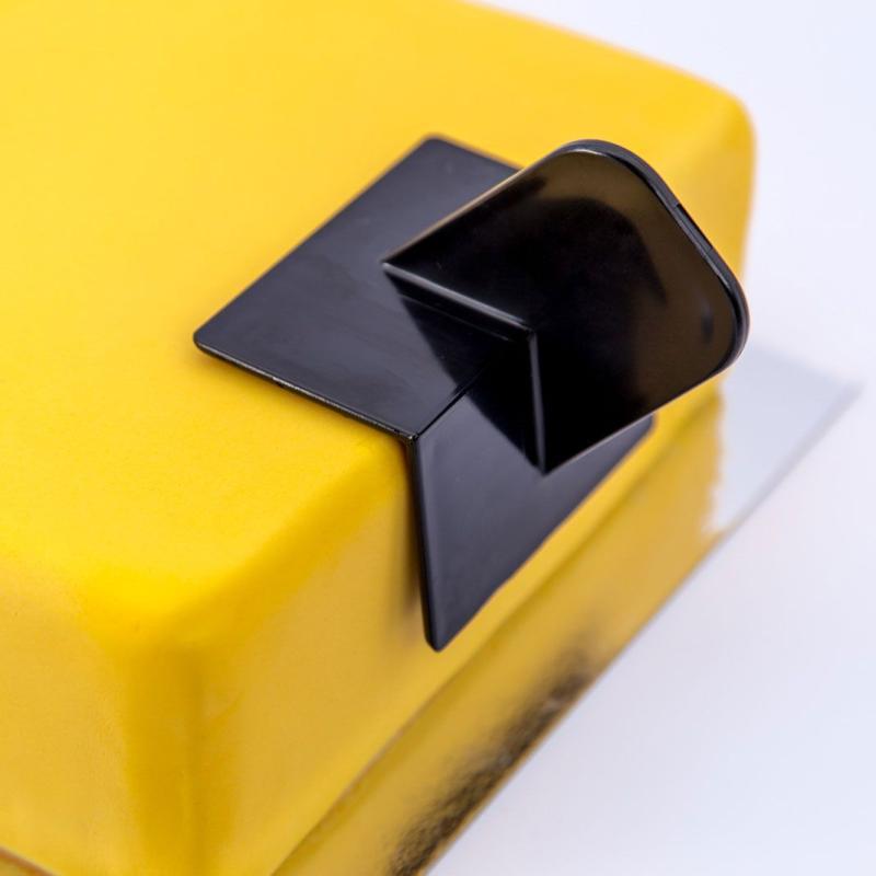 Kantglatter i fødevaregodkendt plastik - 8 x 4 cm