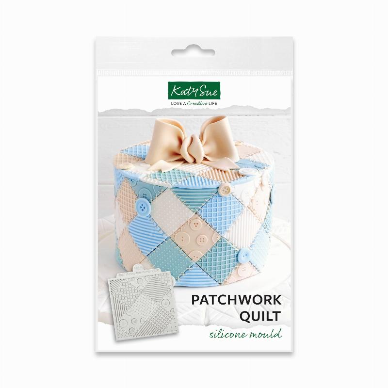 Katy Sue Silikoneform til Patchwork Quilt Tekstur