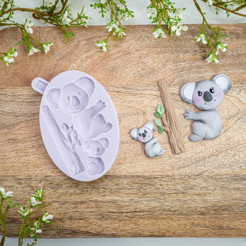 Koala Bamse Silikoneform - Ideel til Kagedekoration!