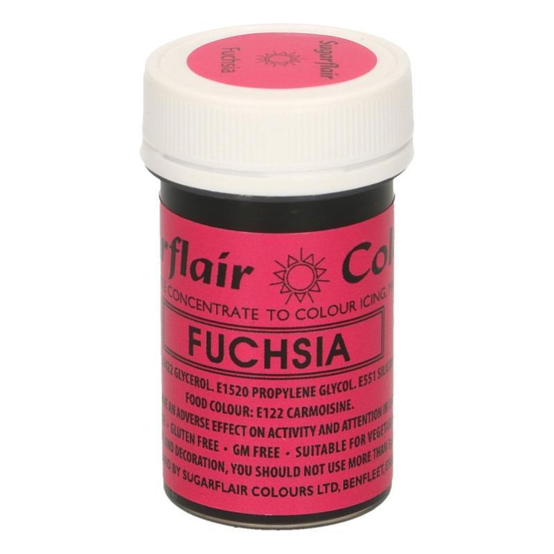 Koncentreret Fuchsia Pastafarve 25 G – Ideel til Bagning