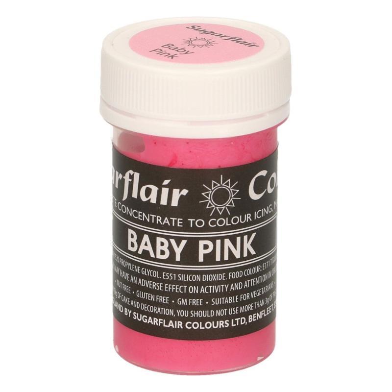 Koncentreret Pastafarve - Pastel Baby Lyserød 25 g