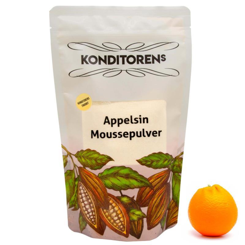 Konditorens Appelsin Moussepulver 500g - Uden Tilsætningsstoffer